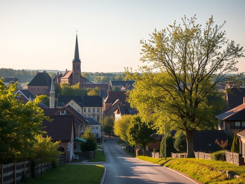 Bocian biały na gnieździe w czekaniu na powrót do Sławkowa na wiosnę